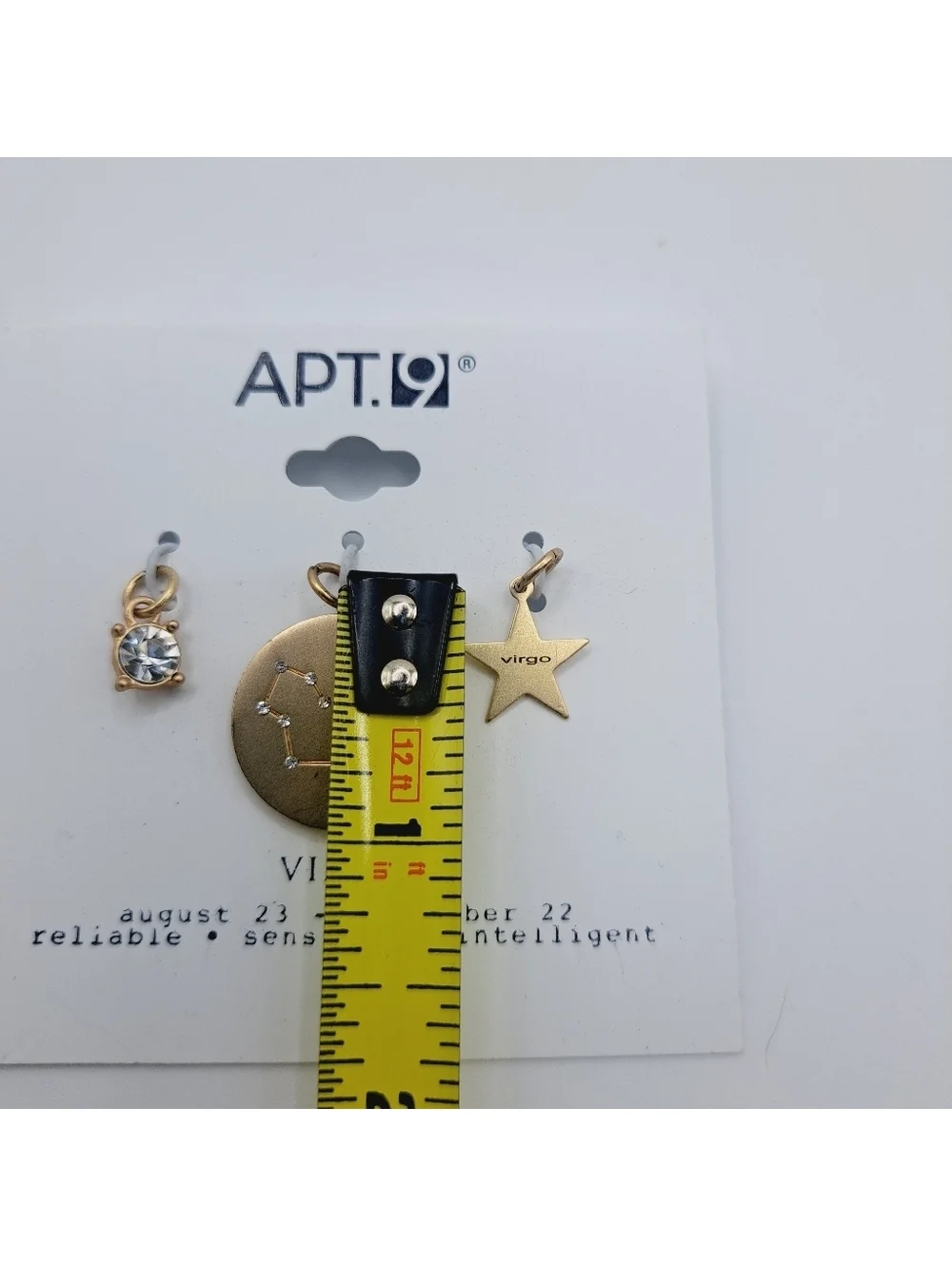 Virgo Zodiac Pendant Charm Set